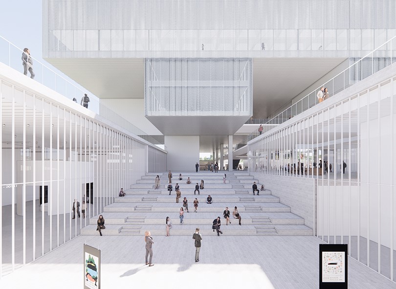 floating gwangju biennale exhibition hall hosts dynamic outdoor installations in korea - 14680